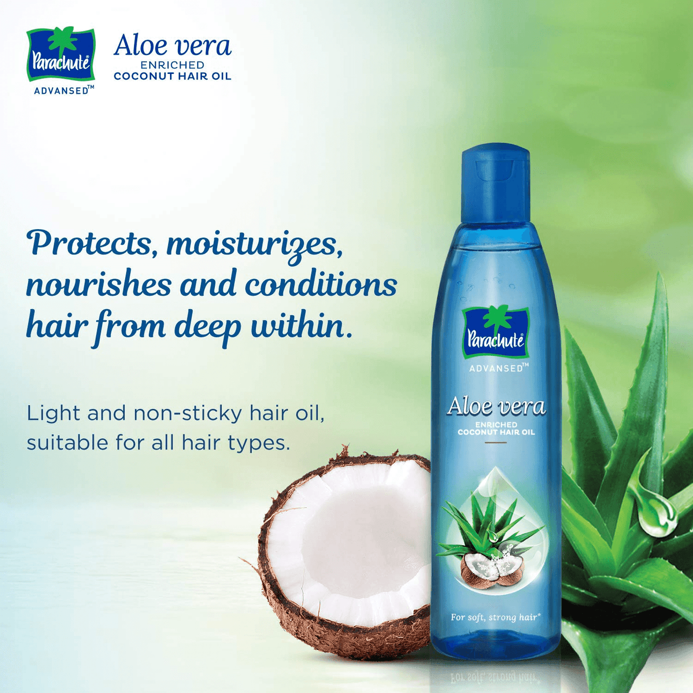 Parachute Advansed Aloe Vera Enriched Coconut Hair Oil - 250ml - Pinoyhyper
