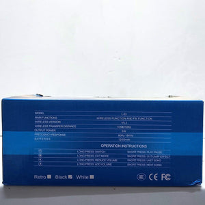 Portable Speaker with Lamp L-33 - Pinoyhyper