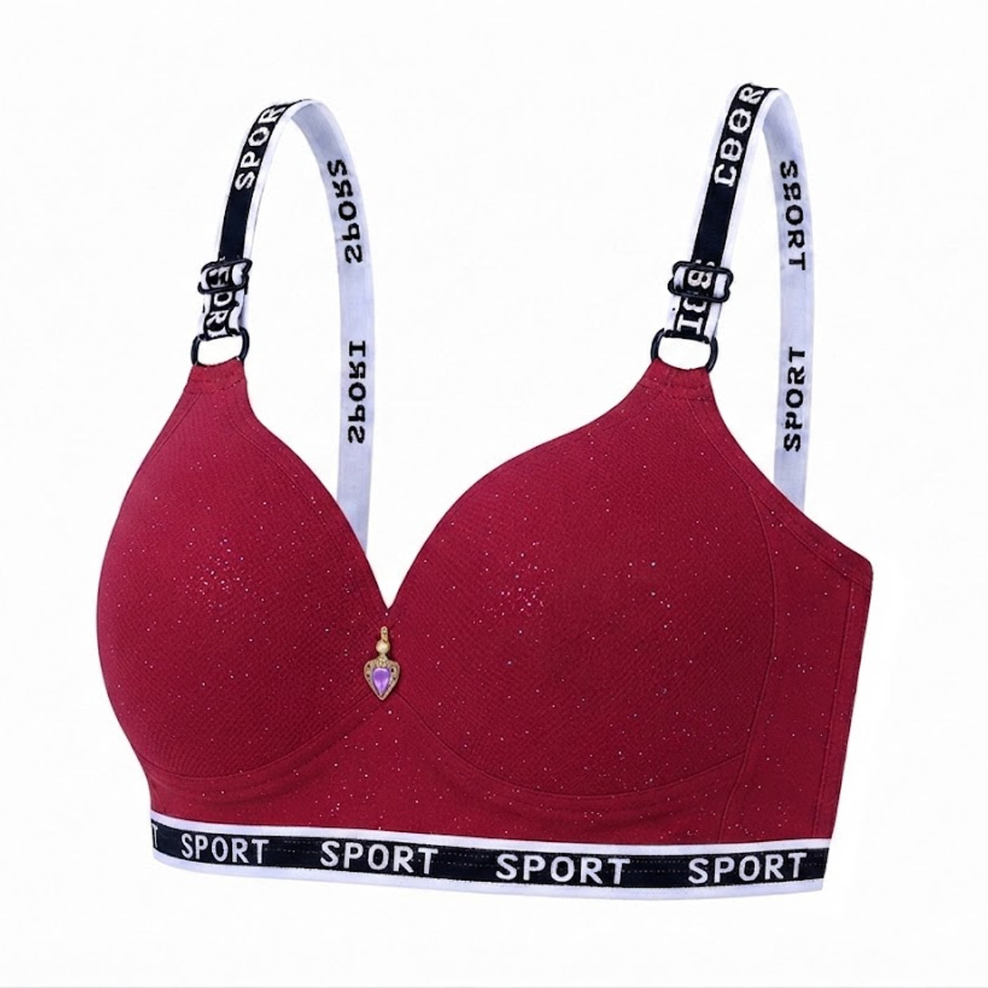 Elastic Band Seamless Active Bra - C5899