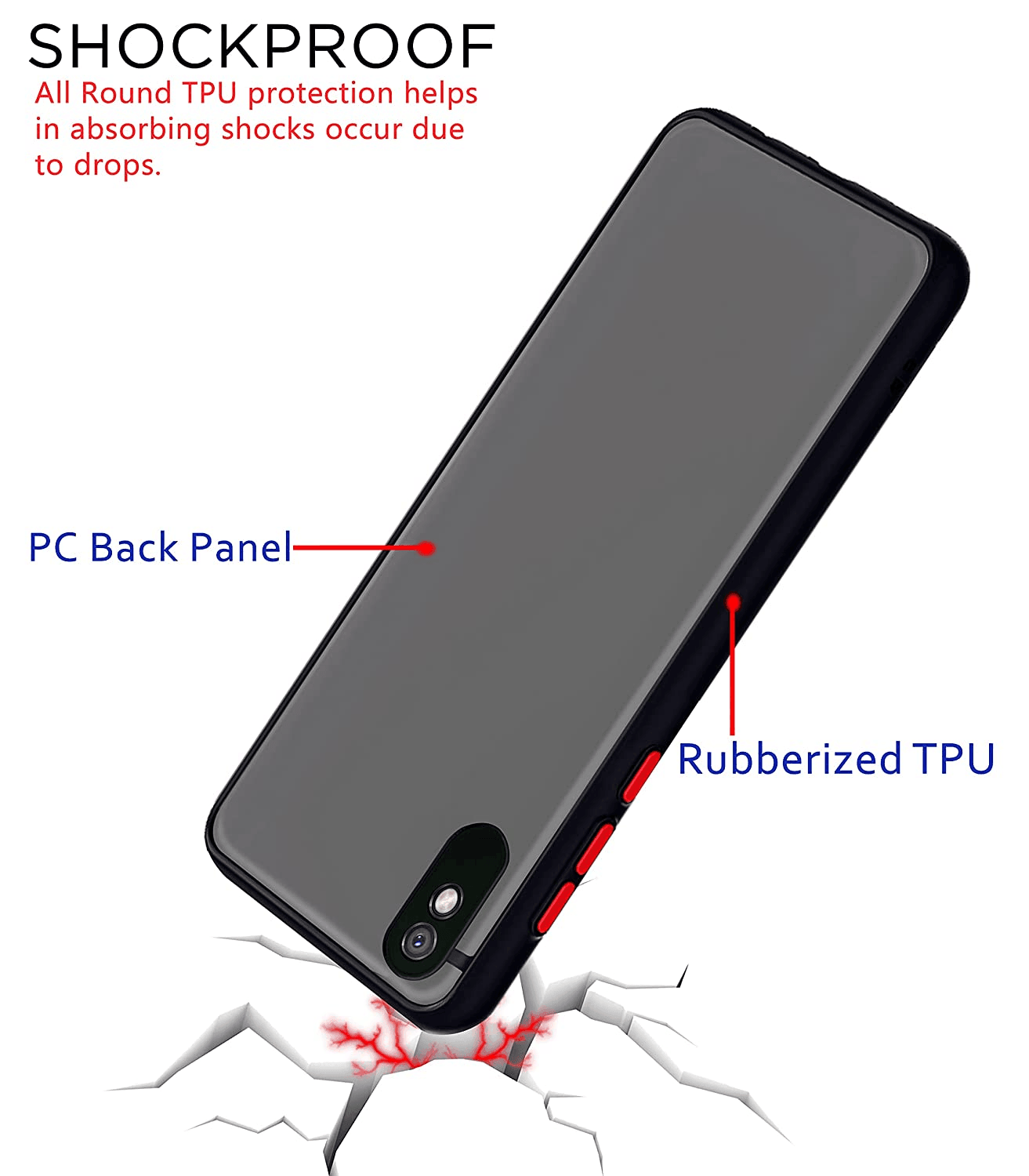 Redmi 9A Fashion Smoke Case - Pinoyhyper