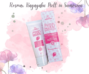 Rosmar Kagayaku Strawberry Milk Melt in Sunscreen - 60ml - Pinoyhyper