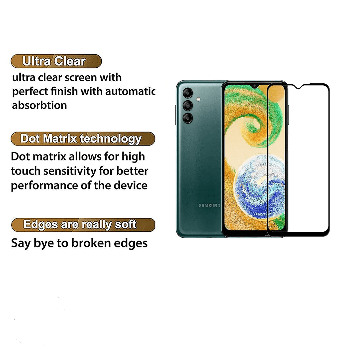 Samsung A04S HD Original Temper Glass - Pinoyhyper