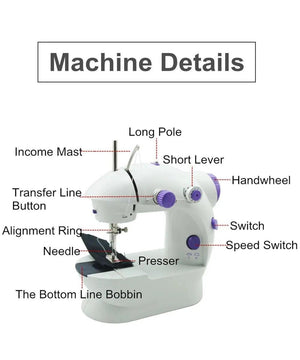 Sewing Machine Mini Portable Household - Pinoyhyper