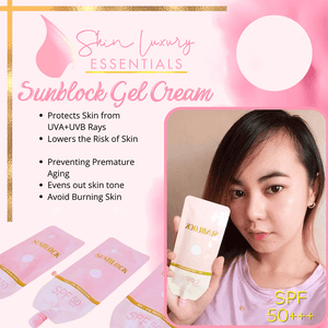 Skin Luxury Essentials Sunblock Gel Cream Spf 50+++ - 50g - Pinoyhyper