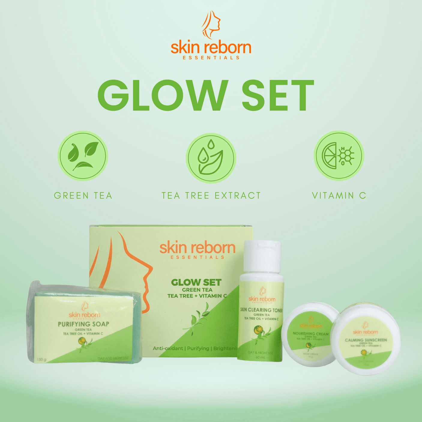 Skin Reborn Essentials Glow Set - Pinoyhyper