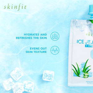 Skinfit Ice Jeju Aloe + Vitamin C Gel Lotion - 120g - Pinoyhyper