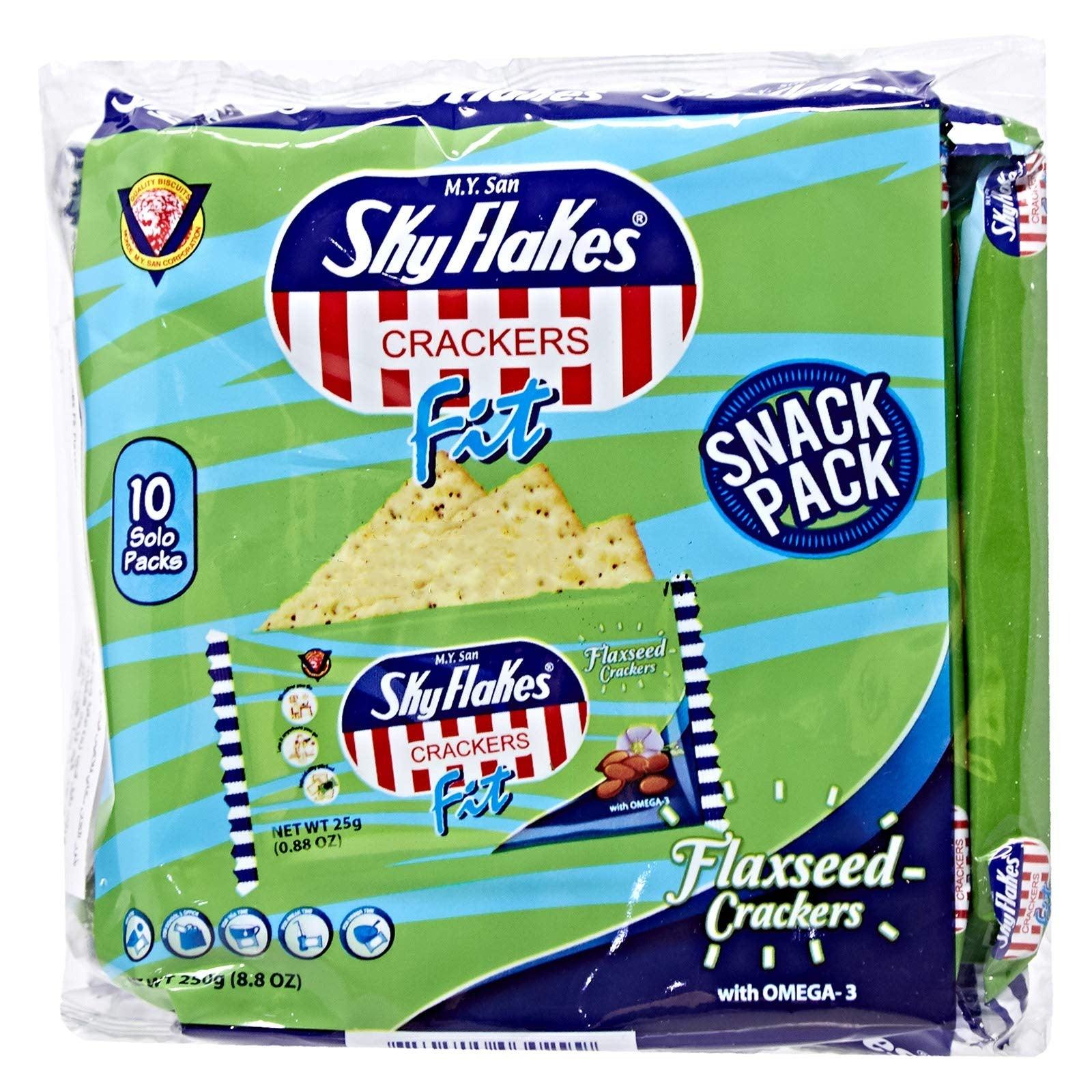 Skyflakes Flaxseed Crackers 250g Pinoyhyper