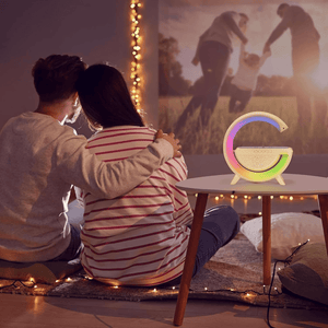 Smart Bluetooth Speaker With Wireless Charging & LED Light - BT2301 - Pinoyhyper