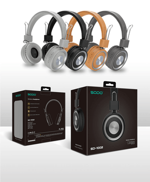 Sodo Bluetooth Boom HeadPhone SD-1002 - Pinoyhyper