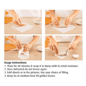 Switz Spring Roll Sheets - 2 × 40Pcs (Offer) - Pinoyhyper