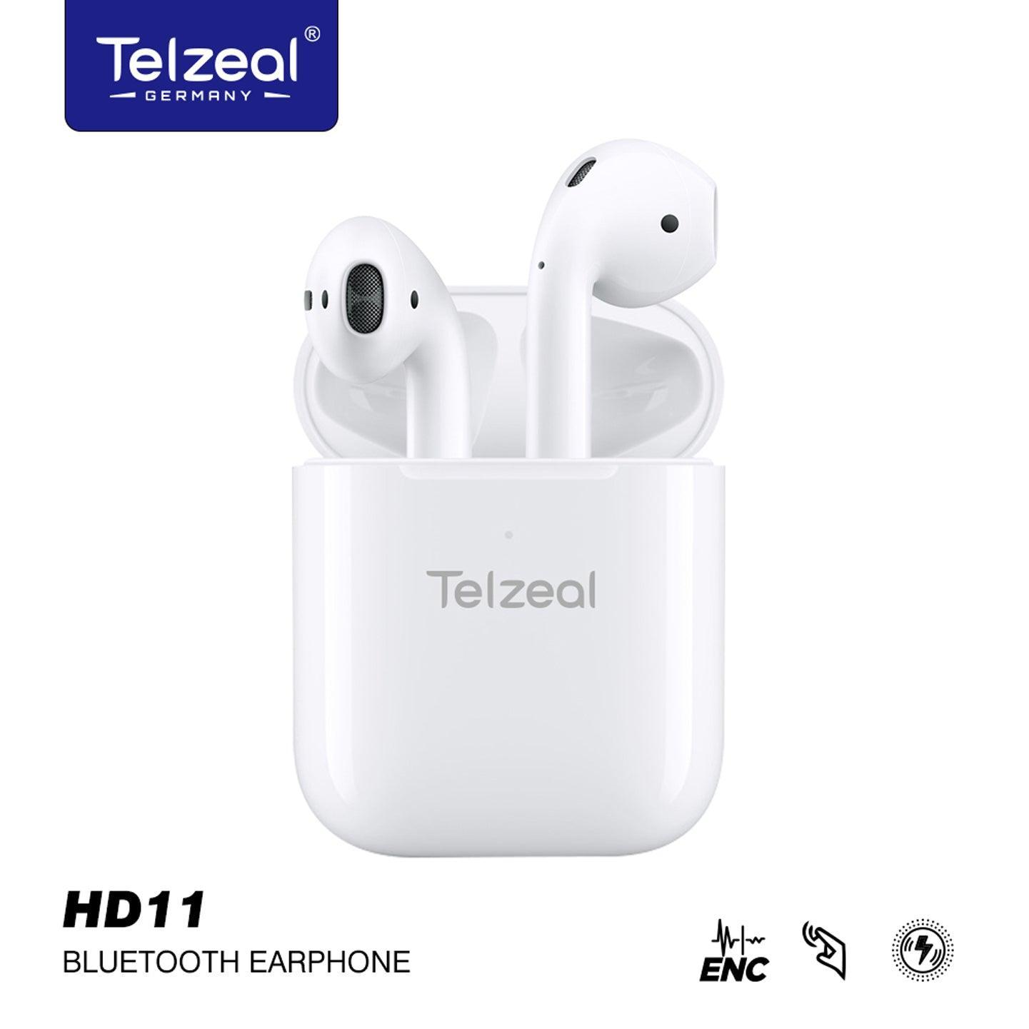 Telzeal Germany Wireless Earbuds TWS - HD11 - Pinoyhyper