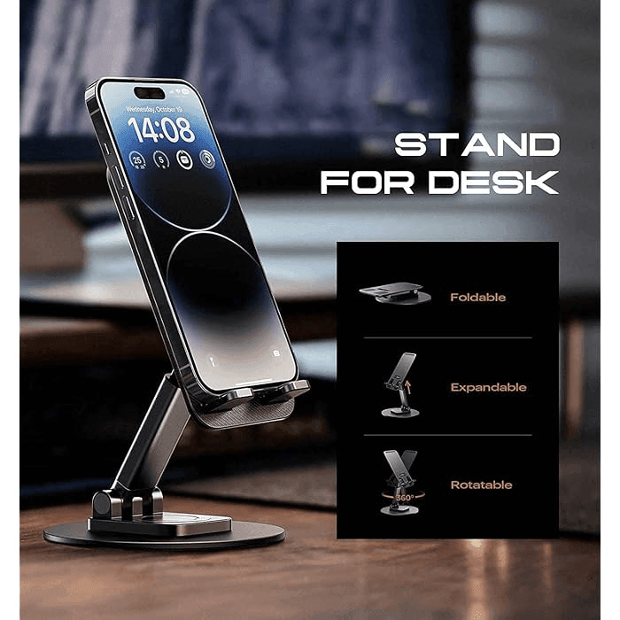 Universal Rotatable Folding & Lifting Desktop Holder - Pinoyhyper
