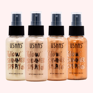 Ushas Glow Shimmer Glitter Moisturizing Face and Body Spray - Pinoyhyper