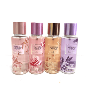 Victoria World Love 4 Pcs Combo Fragrance Mist - 4x140 ml - Pinoyhyper