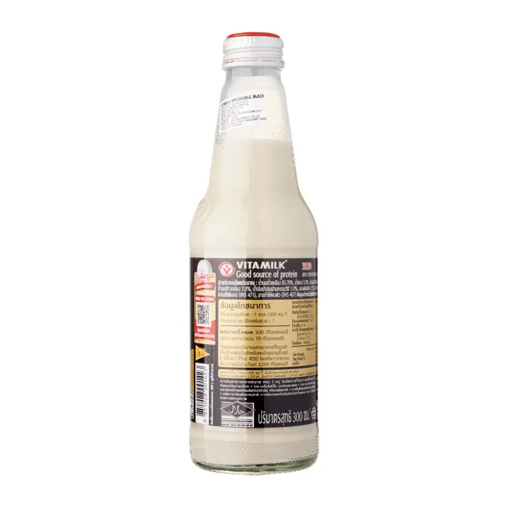 Vitamilk Double Black Sesame Soymilk Drink - 300ml - Pinoyhyper