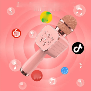 Wireless Bluetooth Karaoke Microphone LoudSpeaker - C500 - Pinoyhyper