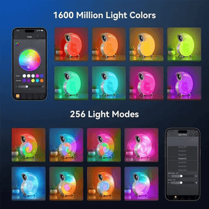 Wireless Led Speaker With Conch Colorful Music Lamp KP-556 - Pinoyhyper