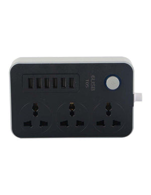 6 USB Ports and 3 Power Socket Extension CX-T05 - Pinoyhyper