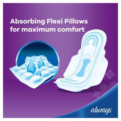 Always Cool & Dry, No Heat Feel, Maxi Thick, Large 10pads - Pinoyhyper