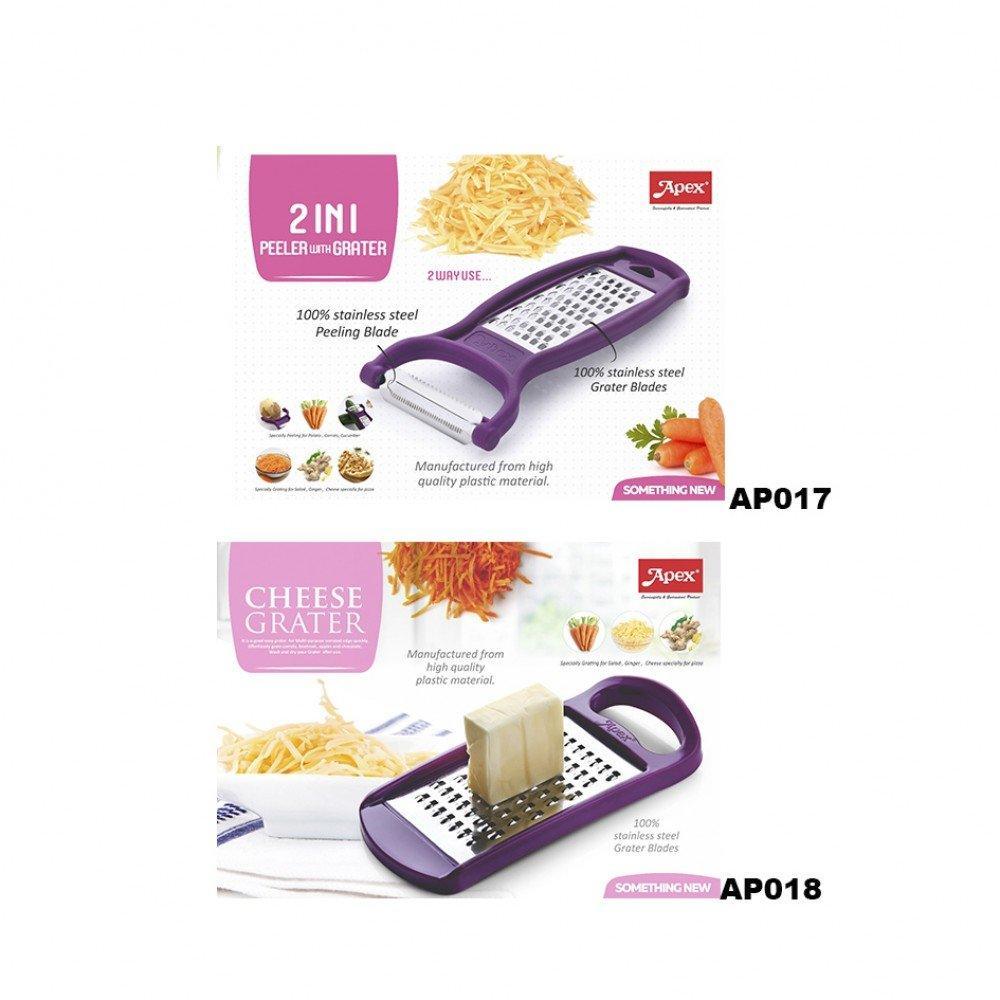 Apex 2 In 1 Peeler with Grater & Cheese Grater - Pinoyhyper