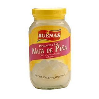 BUENAS Nata De Pina Pineapple Gel in Syrup 340g - Pinoyhyper