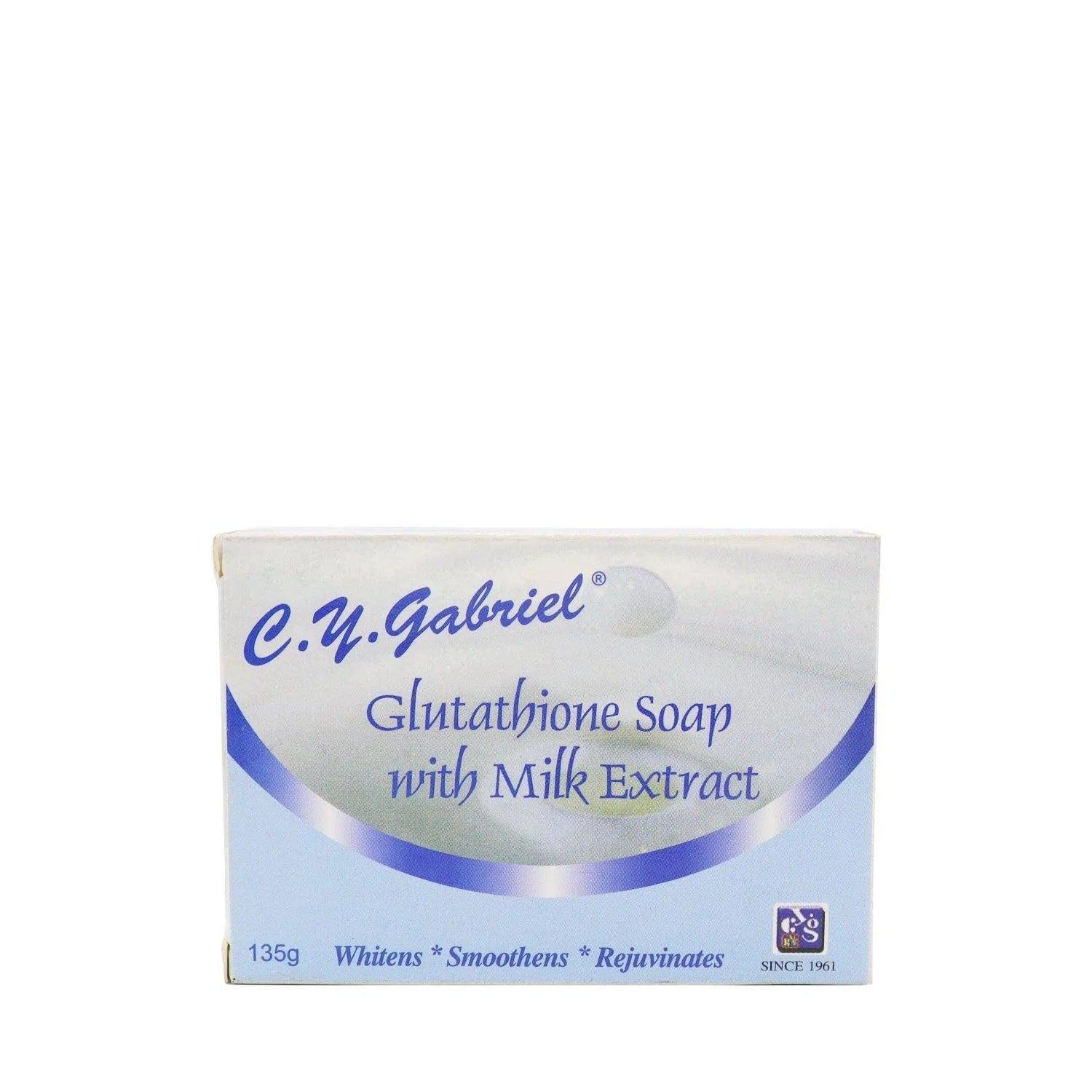 C.Y. Gabriel Glutathione Soap with Milk Extract - 135g Pinoy Hyper Kuwait C.Y. Gabriel Glutathione Soap with Milk Extract - 135g Pinoy Hyper Kuwait