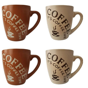 Ceramic Coffee Mugs Mug 4 Pcs Box - Pinoyhyper