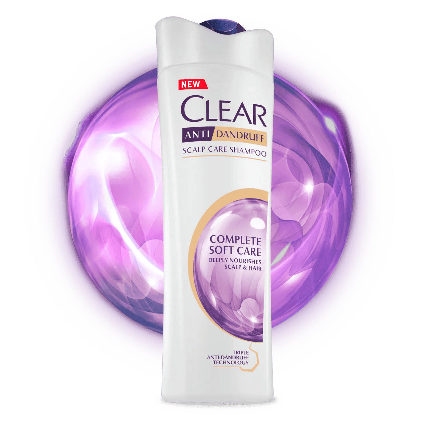 CLEAR Complete Soft Care Anti-dandruff Shampoo - 330ml - Pinoyhyper