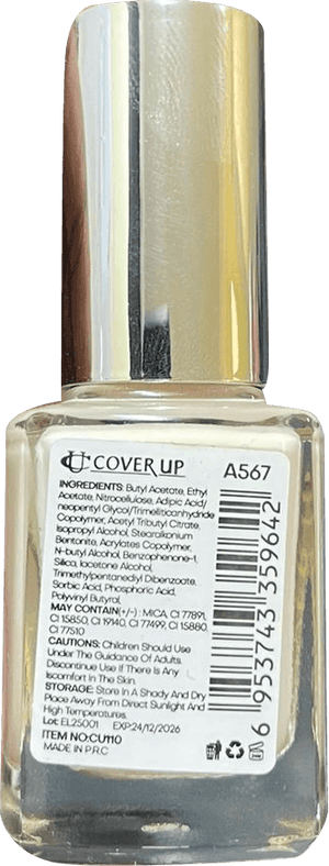 Cover Up Nail Polish - 15ml - Pinoyhyper