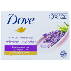 Dove Relaxing Lavender Beauty Cream Bar Soap 135gm - Pinoyhyper