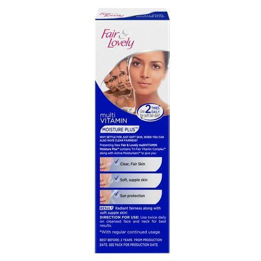 Fair & Lovely Multi Vitamin Moisture Plus Cream 100g - Pinoyhyper