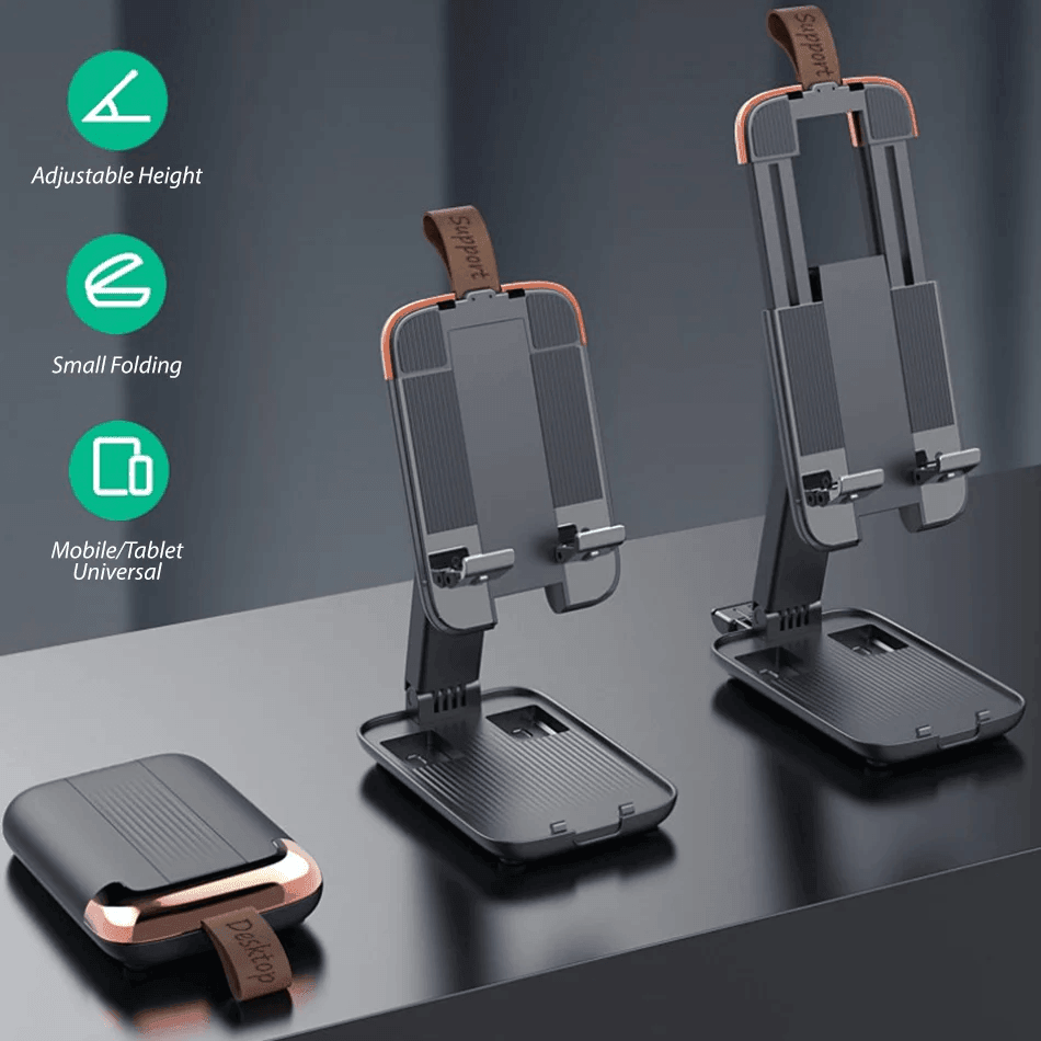 Foldable Portable Mini Smartphone Tablet Desktop Support Stand - Pinoyhyper