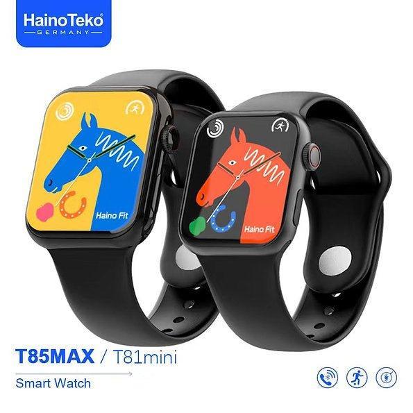 HainoTeko Smart Watch T81mini Series 8 41mm Original Germany - Black - Pinoyhyper