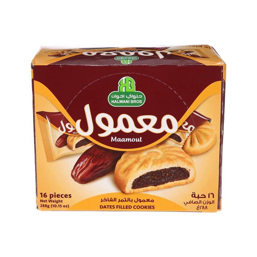 Halwani Bros Maamoul Dates Filled Cookies (288g) - 16 Pcs - Pinoyhyper