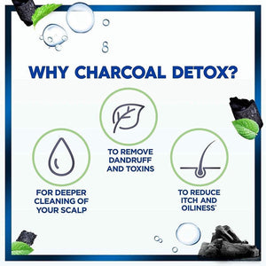 Head & Shoulders Charcoal Detox Anti-Dandruff Shampoo - 400ml - Pinoyhyper