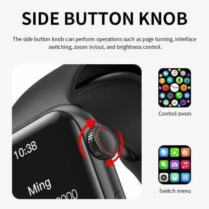 High Quality HW22 Smartwatch - Black - Pinoyhyper