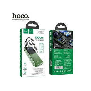 Hoco 10000mAh Power Bank With Four Cable DB07 - Pinoyhyper