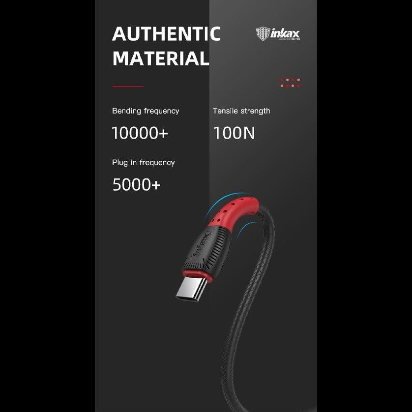 Inkax 2.1A Type C Charger Cable CK-75 - Pinoyhyper