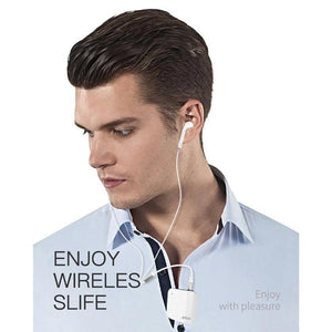 inkax Bluetooth Headset White-Collar HP-12 - Pinoyhyper