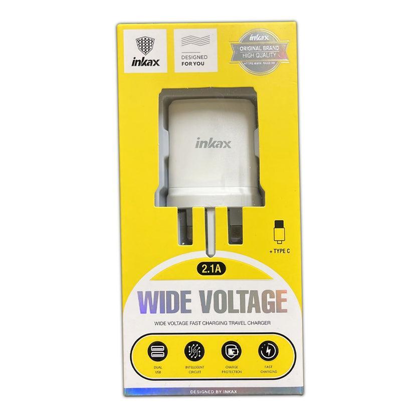 Inkax Original Fast Charging Travel Charger Type C - Pinoyhyper