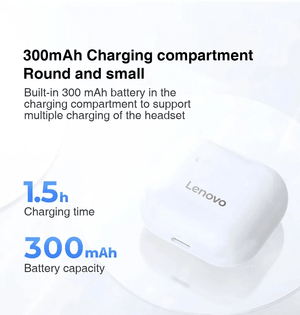 Lenovo Original True Wireless Earbuds - LP40 - Pinoyhyper