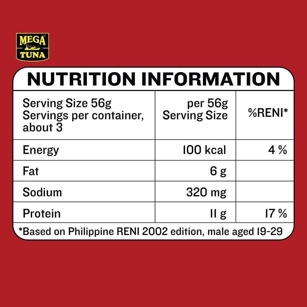 MEGA Tuna Flakes Hot and Spicy - 155g - Pinoyhyper