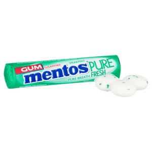 Mentos Chewing Gum Pure Fresh Spearmint - 9Pcs - Pinoyhyper