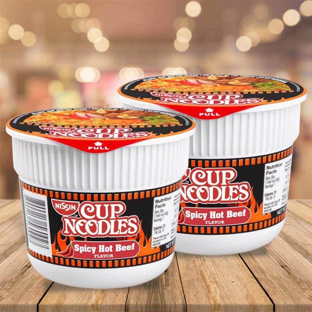 Nissin Cup Noodles Spicy Hot Beef - 45g - Pinoyhyper