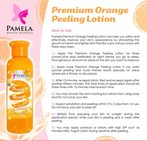 Pamela Premium Orange Peeling Lotion - 150ml - Pinoyhyper