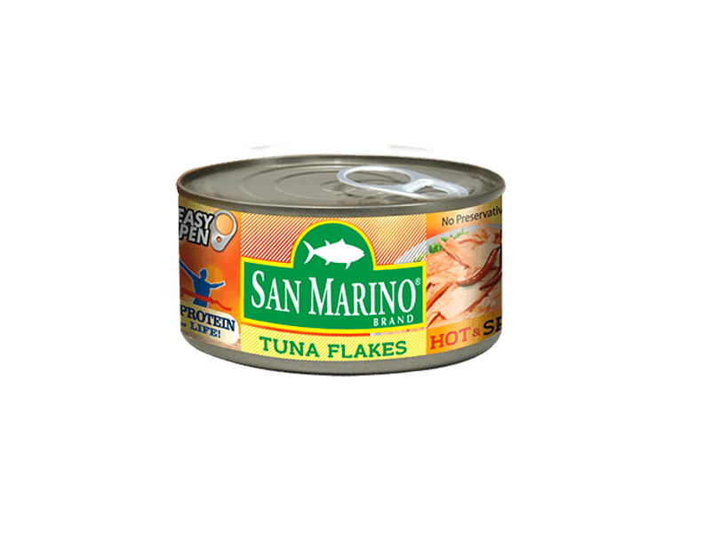 San Marino Tuna Flakes Hot & Spicy 180gm - Pinoyhyper