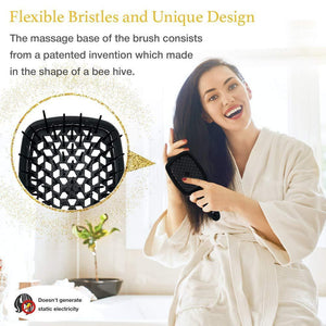 Super Hair Detangling Brush (Colored Frame) - Pinoyhyper