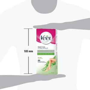 Veet Full Body Waxing Kit Dry Skin (20 strips) - Pinoyhyper