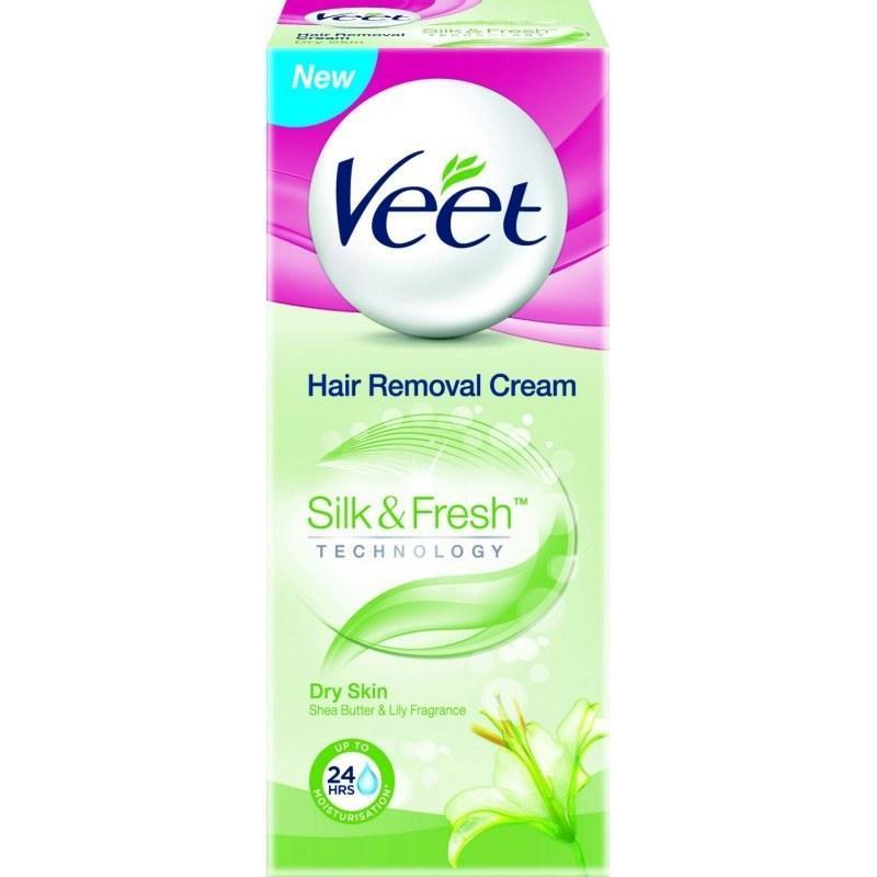 Veet Silk & Fresh Hair Removal Cream, Dry Skin 100ml - Pinoyhyper