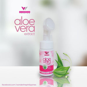 Wonderline Aloevera Extract Facial Foam Cleanser - 100ml - Pinoyhyper